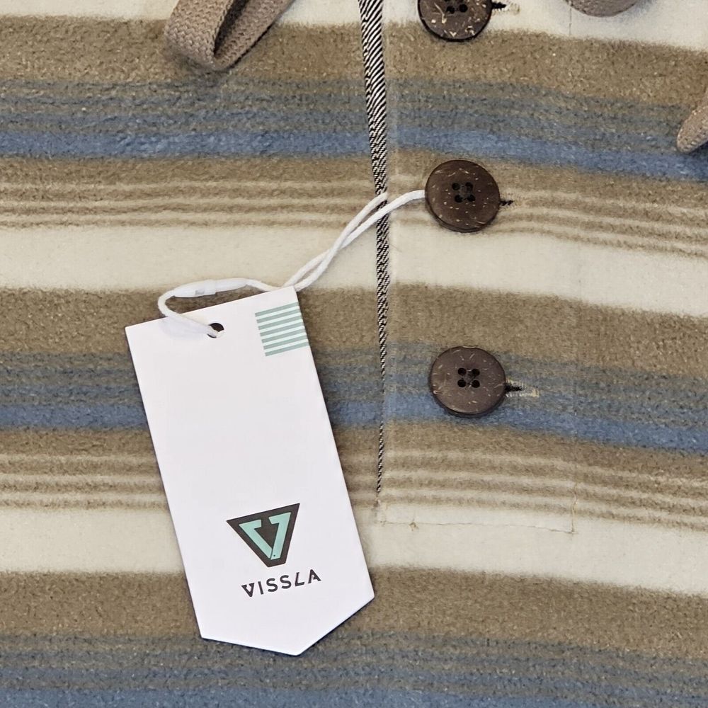 NWT Vissla Mens Descano Hoodie‎ Pullover Popover Fleece Sweater Size Large - Picture 4 of 16